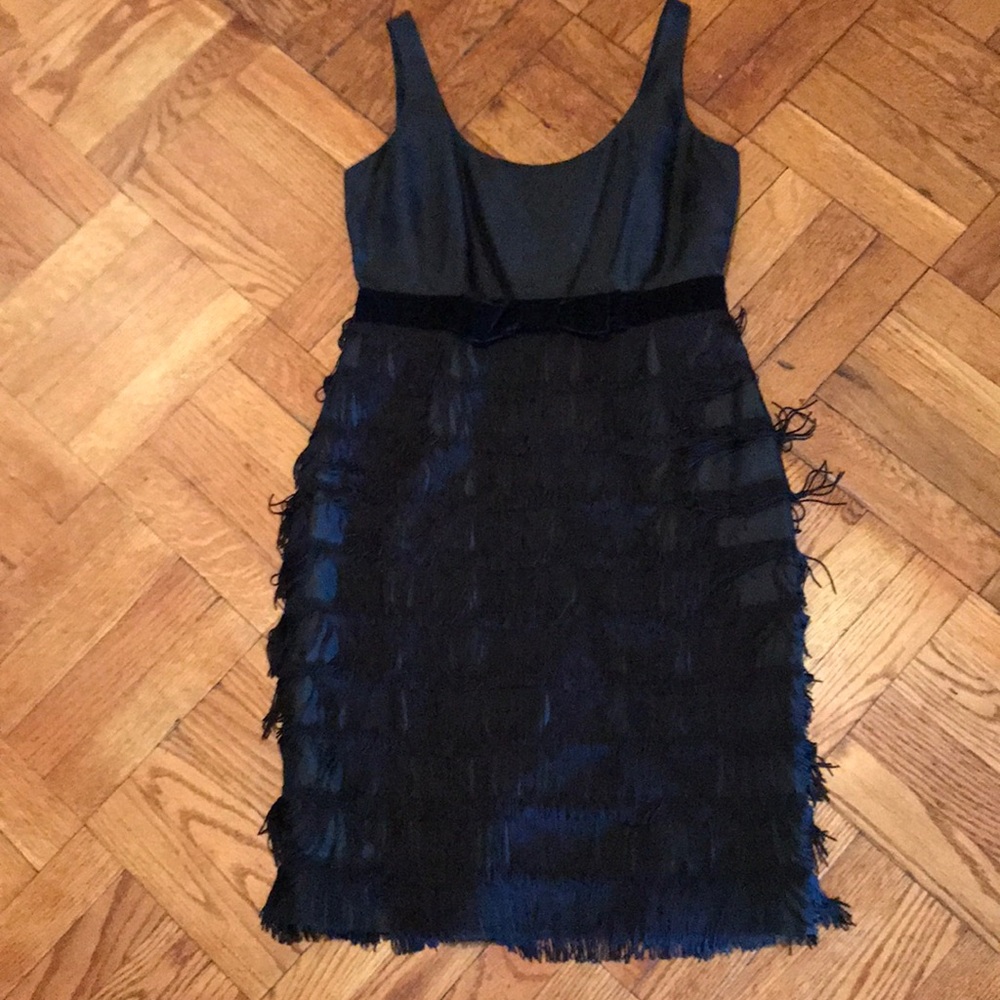 Black flapper style cocktail dress - Kate Spade